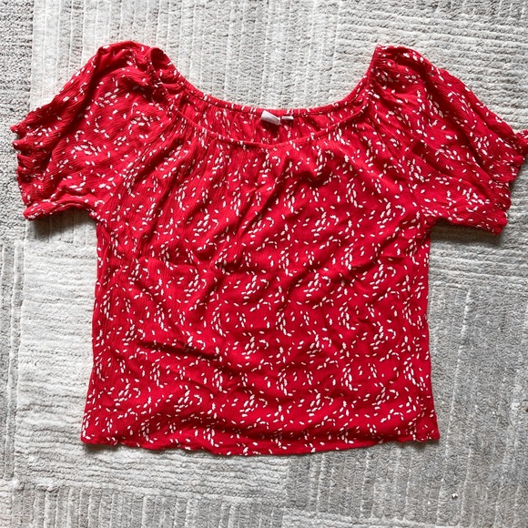 Gap Scoop Neck / off the shoulder Blouse - Picture 5 of 5